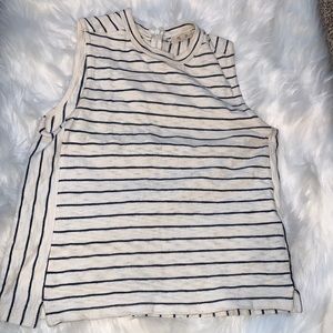 Madewell Zipper Back Tank